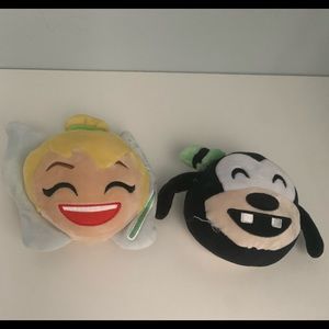 disney emoji plush bundle of 2